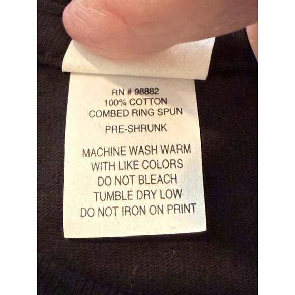 California Basics "The Kite Runner" Promotional Short Sleeve Tee Black Size L NW - Picture 4 of 6